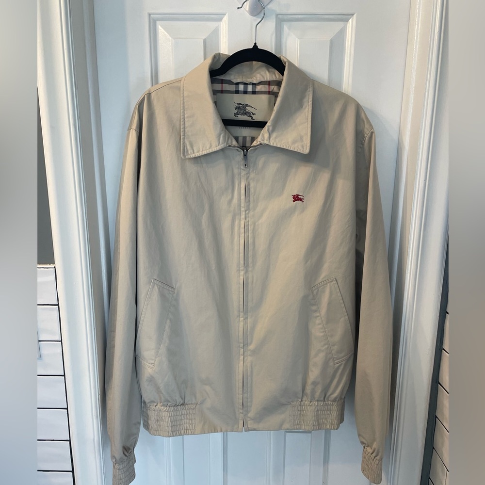 BURBERRY MENS - Nylon Bomber Jacket